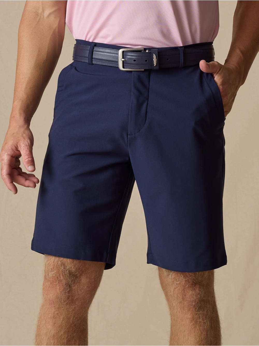 Men’s Straight Down Maverick Golf Shorts 34 - New Indigo - NWOT
